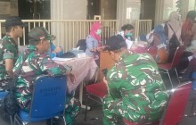 Wujud Nyata Kepedulian TNI, Kodim 0505/JT Gelar Bakti Kesehatan Teritorial