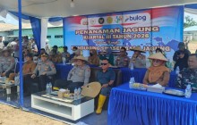 Danposramil Sambutan Hadiri Penanaman Jagung Serentak Kuartal III Dukung Swasembada Pangan