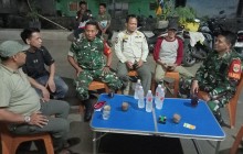 Koramil 01/Jatinegara Gelar Patroli/Siskamling Jaga Kamtibmas Bersama Komduk