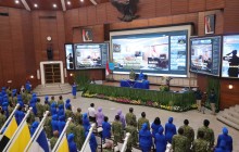 DANKODAERAL III BERSAMA KETUA DAERAH KODAERAL HADIRI TATAP MUKA PEMBONA UTAMA JALASENASTRI 