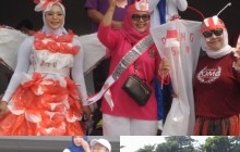 Jalan Sehat HUT RI ke 81 Kecamatan Sepatan Timur di Meriahkan Kostum Unik dan Doorprez 