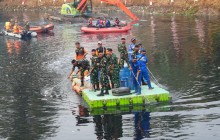 Bersama Rakyat Menjaga Alam, Pangdam Jaya dan Kapolda Metro Jaya Pimpin Karya Bakti Bersih Sungai Sa