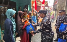 SAMBUT HUT KE 81 KEMERDEKAAN RI, SESKOAL GELAR BAKTI SOSIAL