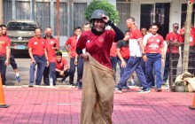 SEMARAK HUT KE-81 KEMERDEKAAN RI, KEKOMPAKAN PRAJURIT DAN ASN MAKO KORMAR SEMAKIN SOLID