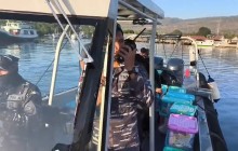 TNI AL KERAHKAN RBB LANAL MAUMERE, MOBILISASI LOGISTIK DI WILAYAH TERISOLASI