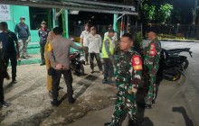 Koramil 07/Cipayung dan Komduk Gelar Patroli/Siskamling Antisipasi Tawuran dan Kenakalan Remaja