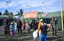 Berbagi Keceriaan Bersama Anak-Anak Pengungsi Korban Gempa NTT 