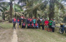 SIGAP ATASI KARHUTLA, PRAJURIT KODIM 0901/SAMARINDA PADAMKAN KEBAKARAN LAHAN