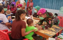 12 HARI PASCAGEMPA, MARINIR MASIH TERUS BERGERAK BANTU WARGA NTT