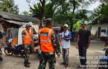 Koramil 02/Batuceper Sosialisasikan Penanganan Darurat Sampah di Wilayah Benda