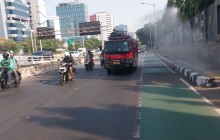 Kodam Jaya Kerahkan 147 Water Tank Bersihkan Debu Vulkanik di Sejumlah Wilayah