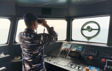 PENYISIRAN HARI KEENAM DI PERAIRAN SELAT SUNDA, TNI AL KEMBALI TEMUKAN PELAMPUNG