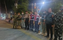Patroli Malam Minggu, Koramil 03/Ps.Rebo-Ciracas Bersama Komduk Perkuat Kamtibmas di Wilayah Ciracas