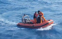 Evakuasi KM Virgo Transport 8, Lanal Banjarmasin Terjunkan Satu Regu Personel di Perairan Laut Jawa