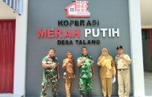 Babinsa Koramil Bayat Dampingi Tim Verval KDKMP, Cek Gedung Dan Sarpras Di Desa Talang