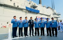 Ketua Umum PPAL Hadiri Peresmian KRI Sriwijaya-100