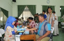 Kodim 0723/Klaten Gelar Bhakti Sosial Kesehatan Peringati HUT Ke-81 TNI Dan HUT Ke-76 Kodam IV/Dipon