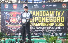Pangdam IV/Diponegoro Buka Championship 2026, Dorong Prestasi dan Sportivitas Atlet Menembak