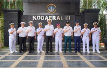 HANGATKAN PERSAHABATAN MARITIM, KODAERAL III TERIMA DELEGASI ANGKATAN LAUT RUSIA  