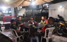 Patroli Malam Koramil 01/Jatinegara Bersama Komduk, Perkuat Kamtibmas Di Wilayah Binaan