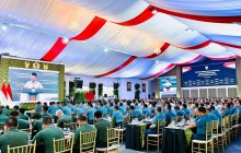 DANSESKOAL HADIRI TAKLIMAT PRESIDEN KEPADA 800 PERWIRA  TINGGI TNI-POLRI DI ISTANA KEPRESIDENAN