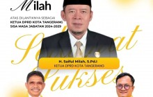 Ketua PK Golkar Neglasari Ucapkan Selamat Atas Pelantikan Saiful Milah Jadi Ketua DPRD Kota Tangeran