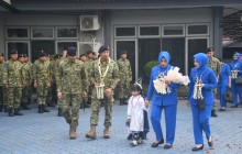 Lanal Banjarmasin Sambut Kunjungan Kerja Dankodaeral XIII