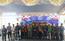 Perkuat Keamanan Sungai Barito, Dankodaeral XIII Resmikan Posal Marabahan
