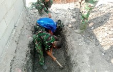 Program Jambanisasi TMMD Kodim Klaten Dukung Sanitasi Rumah Tangga di Desa Trucuk