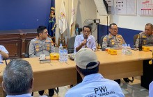 Kapolres Herbin Sianipar Sambangi PWI Kota Tangerang, Minta Kapolsek Gerak Cepat Lawan Hoaks