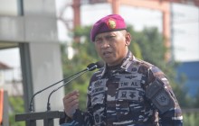 Tekankan Disiplin dan Profesionalisme Prajurit, Komandan Denma Kodaeral V Pimpin Apel Gabungan