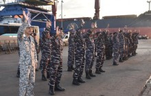 KODAERAL V LEPAS KEBERANGKATAN KAPAL PERANG THAILAND 