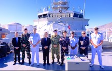 Lalui Pelayaran Etape III, KRI Canopus-936 Laksanakan Diplomasi Maritim di Afrika Selatan