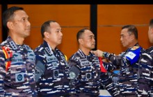 KODAERAL V HADIRI PEMBUKAAN LATIHAN OPERASI LAUT GABUNGAN TA 2026