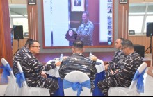 KODAERAL V IKUTI VICON COFFEE MORNING, BAHAS KESIAPAN TNI AL DALAM MENJAMIN SEA CONTROL