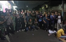 Patroli/Siskamling Keliling, Koramil 05/Kramatjati-Makasar Ciptakan Lingkungan Aman dan Kondusif