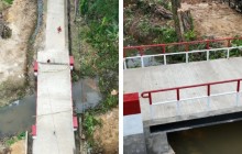 Jembatan Beton Garuda di Handil Bakti dan Simpang Pasir Siap Dinikmati Masyarakat