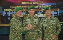 Danrem 051/Wkt Pimpin Sertijab Dua Dandim di Depok