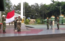 Kodim 0505/JT Gelar Upacara 17-an, Tegaskan Profesionalisme Prajurit