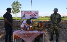 Dandim 0509/Kab. Bekasi Pimpin Peletakan Batu Pertama Koperasi Desa Merah Putih di Karangreja