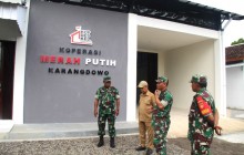Pasiter Kodim 0723/Klaten Tinjau Koperasi Desa Merah Putih Karangdowo, Pembangunan Capai 100 Persen