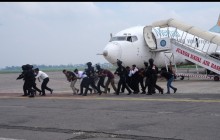 KOPASKA TNI AL PASTIKAN KEAMANAN OBJEK VITAL NASIONAL DENGAN LATIHAN ANTI PEMBAJAKAN PESAWAT