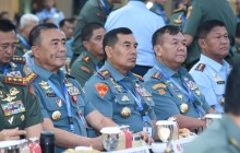 Pangkormar Hadiri Taklimat Presiden RI Pada Apel Dansat TNI TA.2026