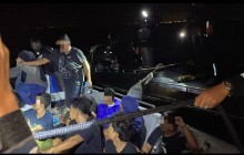 TNI AL BERHASIL AMANKAN 14 ORANG PMI NON PROSEDURAL DI PERAIRAN KARIMUN