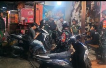 Patroli Malam Koramil 07/Cipayung Bersama Komduk, Perkuat Keamanan dan Cegah Tawuran di Lubang Buaya
