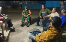 Sinergi TNI dan Warga, Patroli/Siskamling Keliling Koramil Duren Sawit Perkuat Keamanan Lingkungan