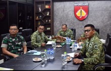 Pangdam IV/Diponegoro Hadiri Vicon Rapat Evaluasi Percepatan Pembangunan KDKMP