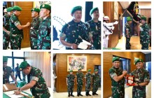 Danpusterad Pimpin Acara Sertijab dan Tradisi Satuan