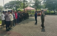 Polsek Cakung Monitoring Keberangkatan Massa Aksi Penolakan RDF Rorotan ke DPRD DKI Jakarta