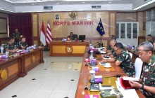 PANGKORMAR TERIMA PAPARAN RENCANA GARIS BESAR LATIHAN PRATUGAS SATGASMAR PUTER XXX TA 2026